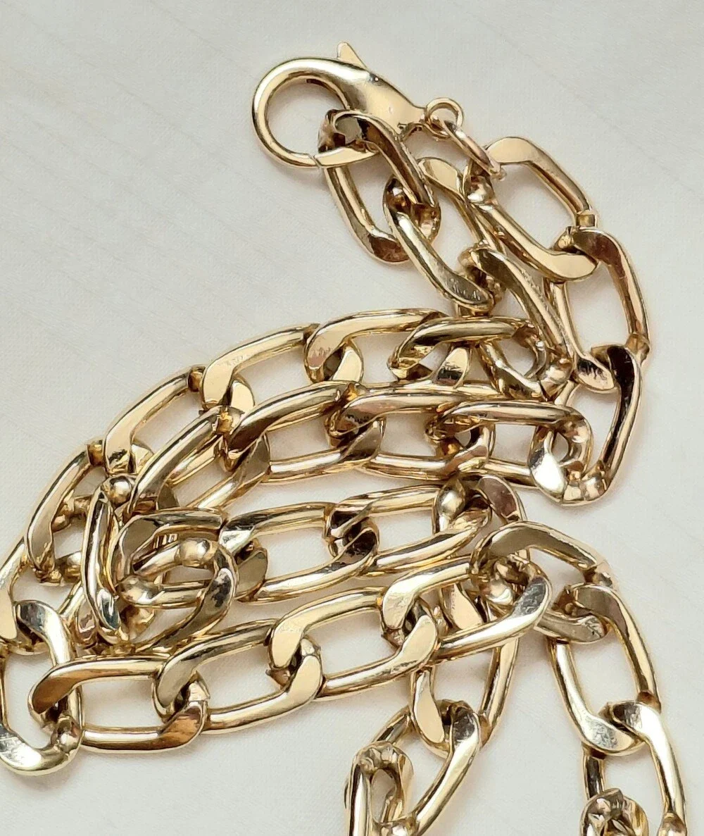Tory Burch Gold Logo Statement Necklace